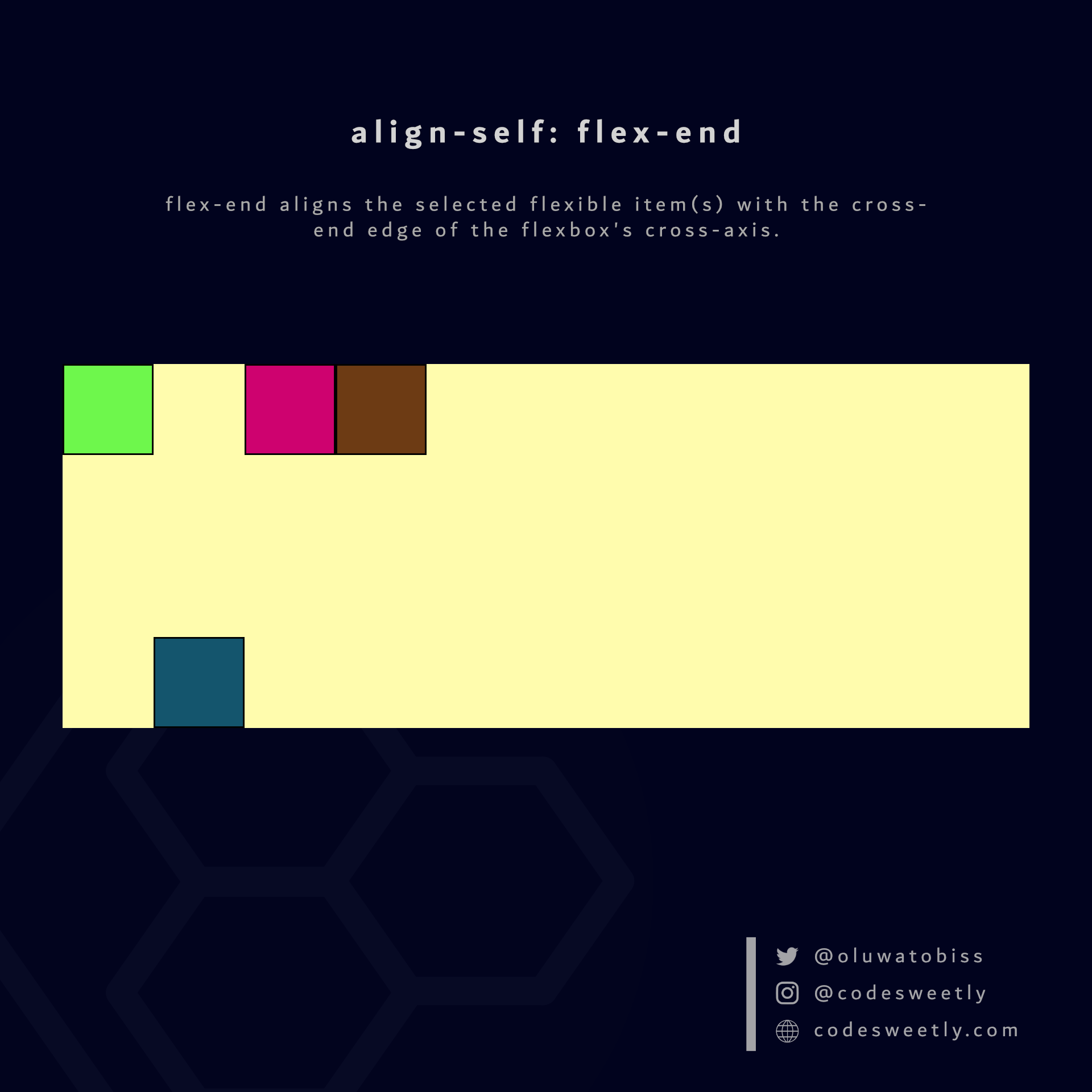 align-self in CSS Flexbox – How to Layout Flex Item